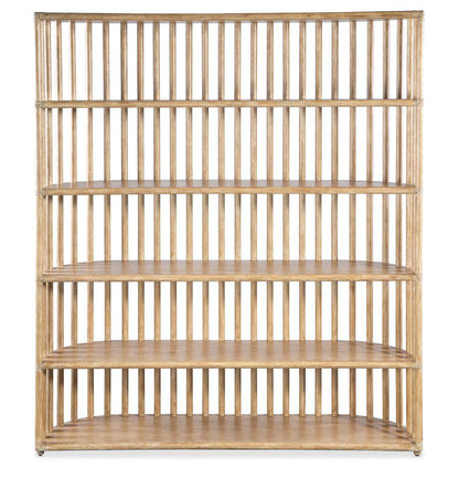 Hooker Furniture - Retreat Slatted Bookcase - 6950-10446-80 veiw 3