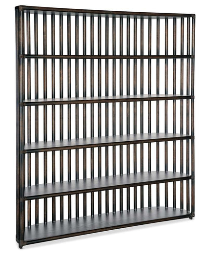 Hooker Furniture - Retreat Slatted Bookcase - 6950-10446-99 veiw 1