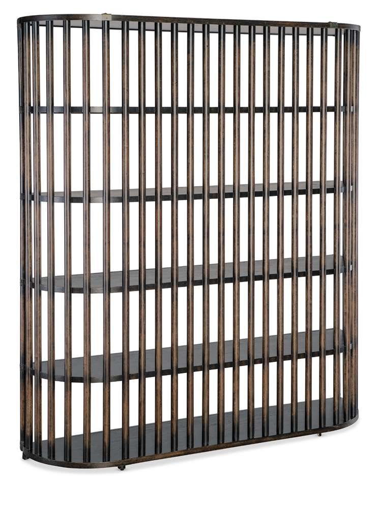 Hooker Furniture - Retreat Slatted Bookcase - 6950-10446-99 veiw 2