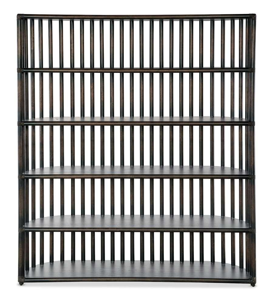 Hooker Furniture - Retreat Slatted Bookcase - 6950-10446-99 veiw 3