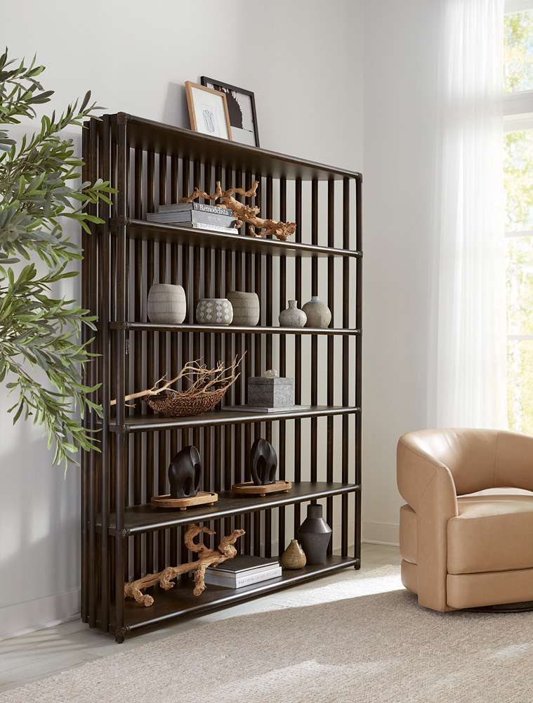 Hooker Furniture - Retreat Slatted Bookcase - 6950-10446-99 veiw 5