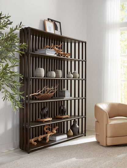 Hooker Furniture - Retreat Slatted Bookcase - 6950-10446-99 veiw 5
