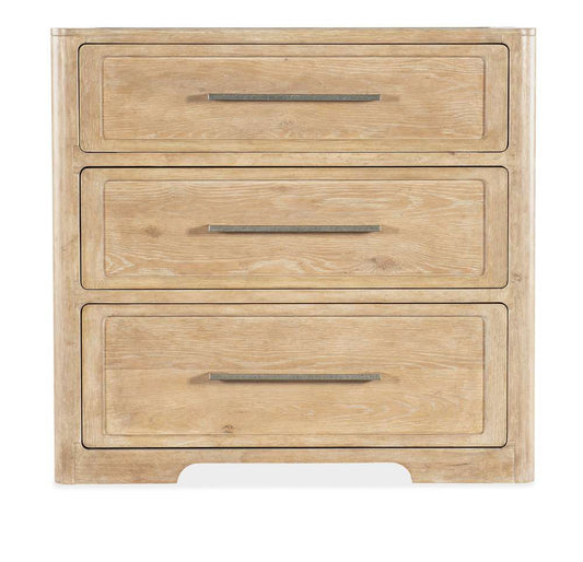 Hooker Furniture - Retreat Three-Drawer Nightstand - 6950-90015-80 veiw 2