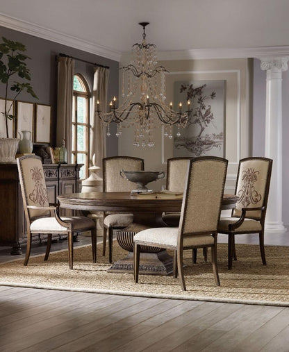 Hooker Furniture - Rhapsody 72 Round Dining Table - 5070-75213 SUN_INV veiw 3