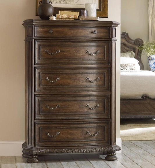Hooker Furniture - Rhapsody Five Drawer Chest - 5070-90010 veiw 1