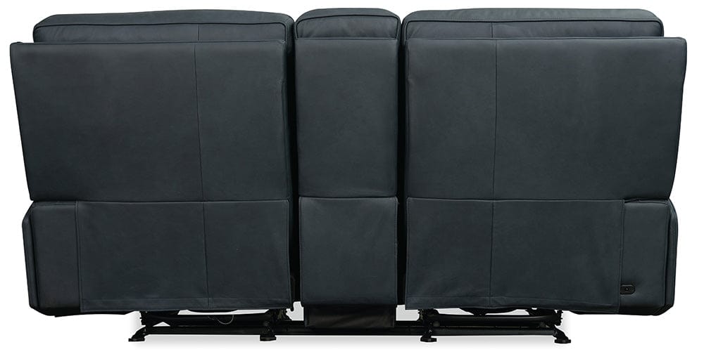Hooker Furniture - Riverton Power Gliding Console Loveseat with Power Headrest and Lumbar - Blue - SS708-PHLG2C-048 view 3