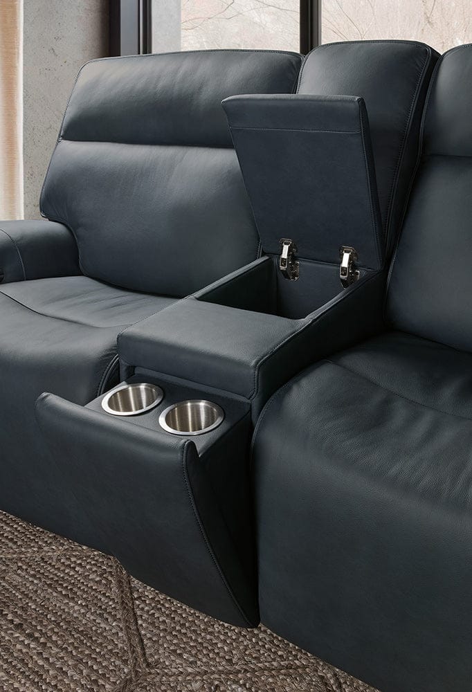 Hooker Furniture - Riverton Power Gliding Console Loveseat with Power Headrest and Lumbar - Blue - SS708-PHLG2C-048 view 9