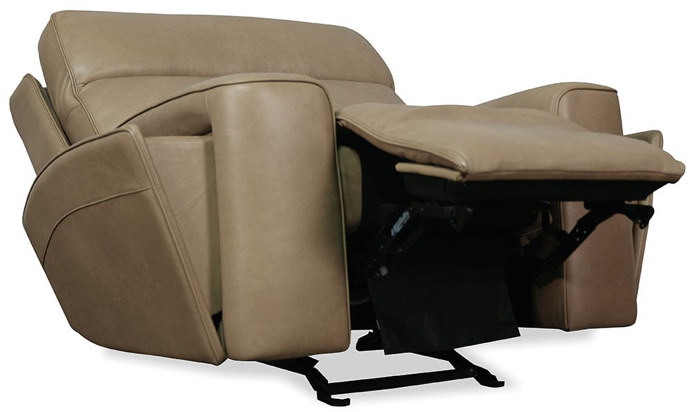 Hooker Furniture - Riverton Power Gliding Recliner with Power Headrest and Lumbar - Brown - SS708-PHLG1-086 view 4