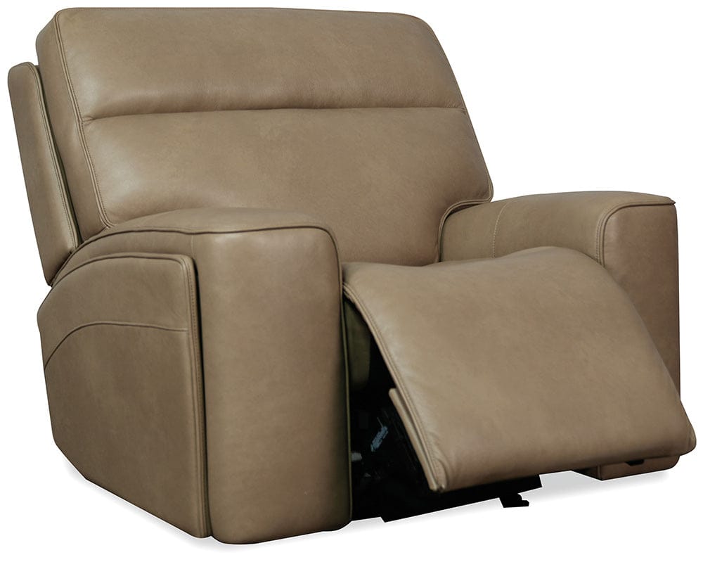 Hooker Furniture - Riverton Power Gliding Recliner with Power Headrest and Lumbar - Brown - SS708-PHLG1-086 view 5
