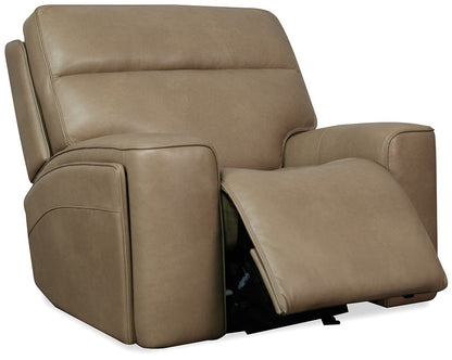 Hooker Furniture - Riverton Power Gliding Recliner with Power Headrest and Lumbar - Brown - SS708-PHLG1-086 view 5