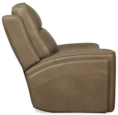 Hooker Furniture - Riverton Power Gliding Recliner with Power Headrest and Lumbar - Brown - SS708-PHLG1-086 view 6