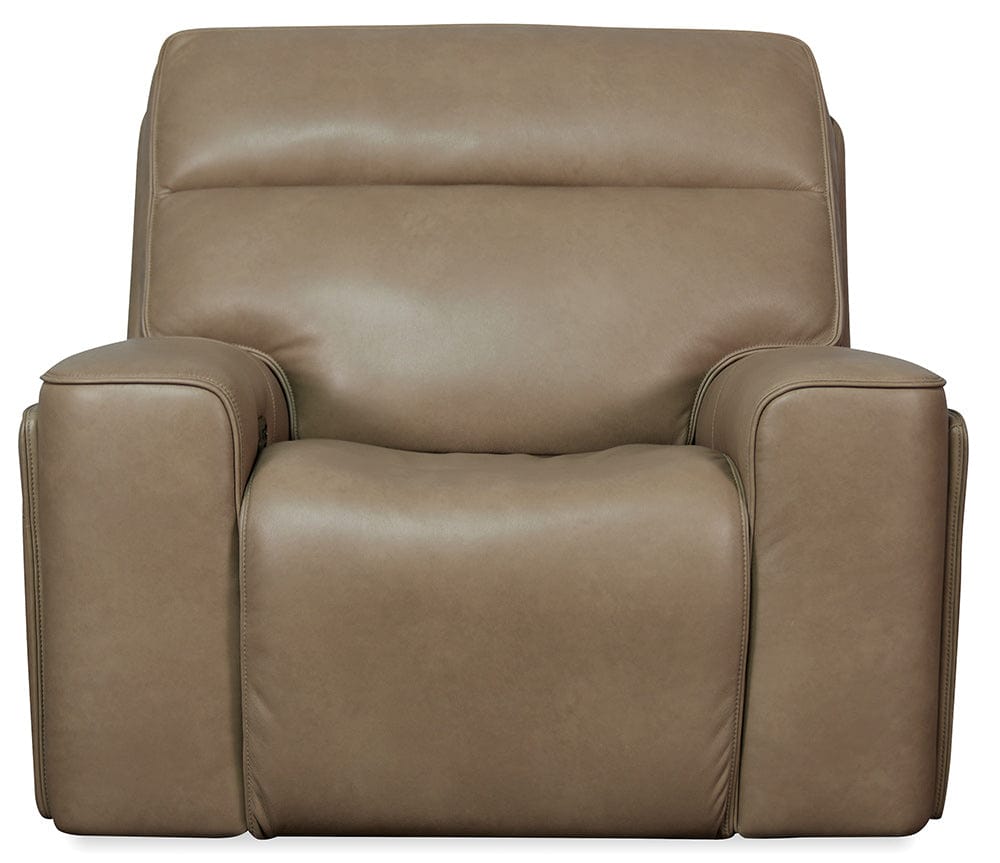 Hooker Furniture - Riverton Power Gliding Recliner with Power Headrest and Lumbar - Brown - SS708-PHLG1-086 view 7