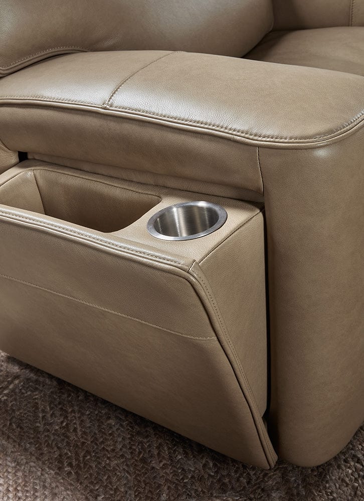 Hooker Furniture - Riverton Power Gliding Recliner with Power Headrest and Lumbar - Brown - SS708-PHLG1-086 view 8