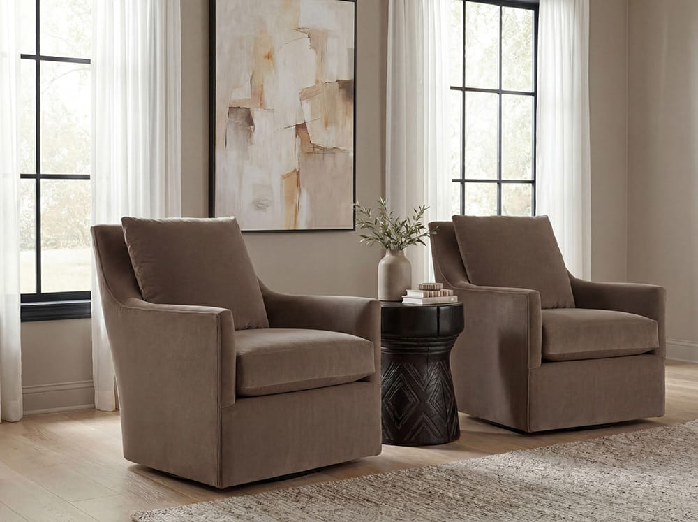 Hooker Furniture - Roake Swivel Chair in Khaki - HFCX-1624-009-400609-82 view 5