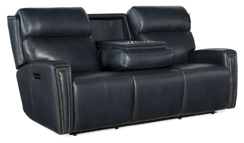 Hooker Furniture - Ruthe ZeroG Power Sofa w/PH & Hidden Console - SS704-PHZ3C-049 veiw 2