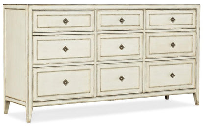 Hooker Furniture - Sanctuary Anastasie Dresser - 5865-90203-02 veiw 1