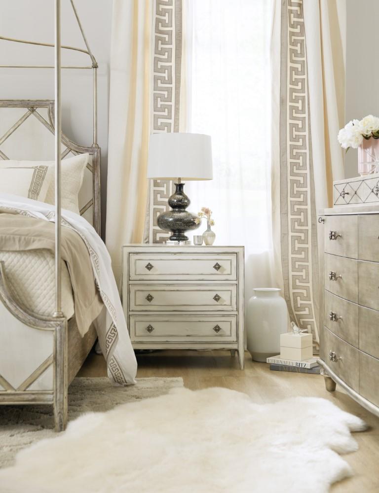 Hooker Furniture - Sanctuary Anastasie Nightstand - 5865-90216-02 veiw 5