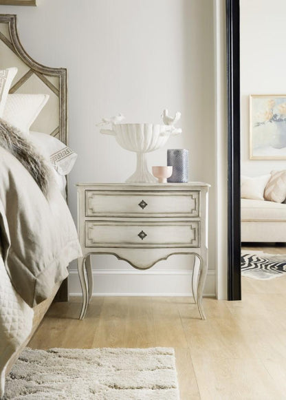 Hooker Furniture - Sanctuary Coco En Blanc Nightstand - 5865-90116-02 veiw 6