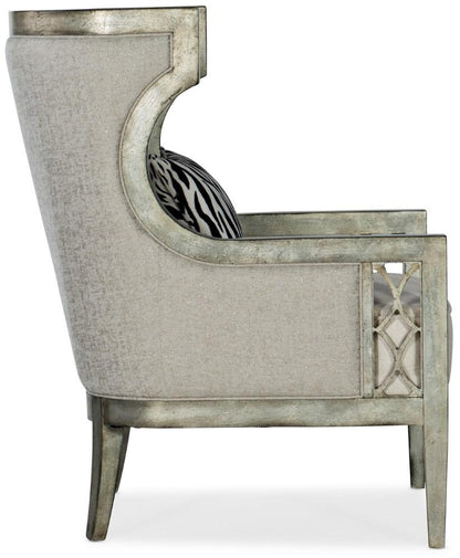 Hooker Furniture - Sanctuary Debutant Wing Chair - 5875-52005-95 veiw 3
