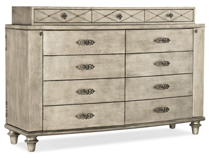 Hooker Furniture - Sanctuary Diamont Dresser - 5875-90002-95 veiw 1