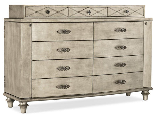 Hooker Furniture - Sanctuary Diamont Dresser - 5875-90002-95 veiw 1