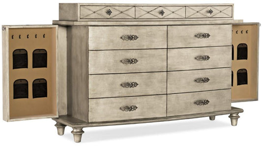 Hooker Furniture - Sanctuary Diamont Dresser - 5875-90002-95 veiw 2