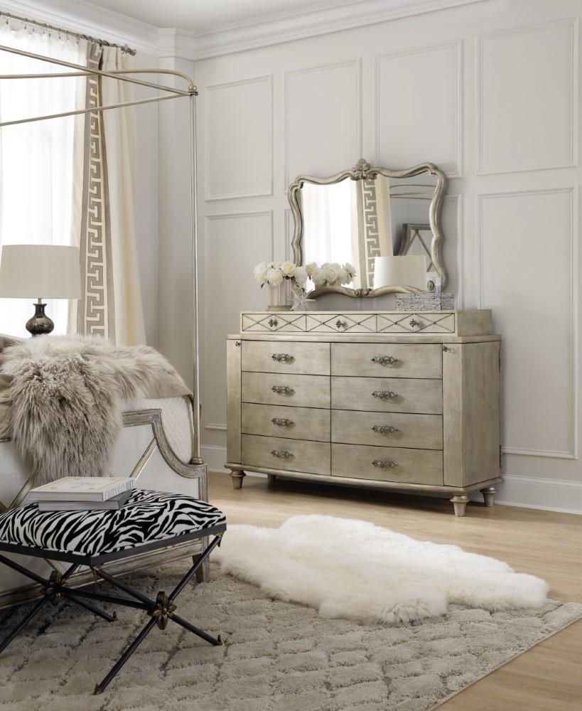 Hooker Furniture - Sanctuary Diamont Dresser - 5875-90002-95 veiw 9