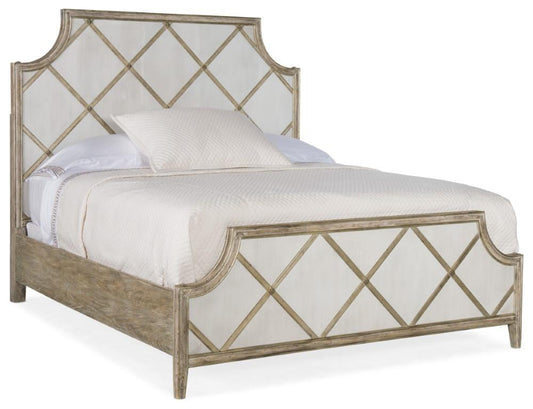 Hooker Furniture - Sanctuary Diamont King Panel Bed - 5875-90366-95 veiw 1