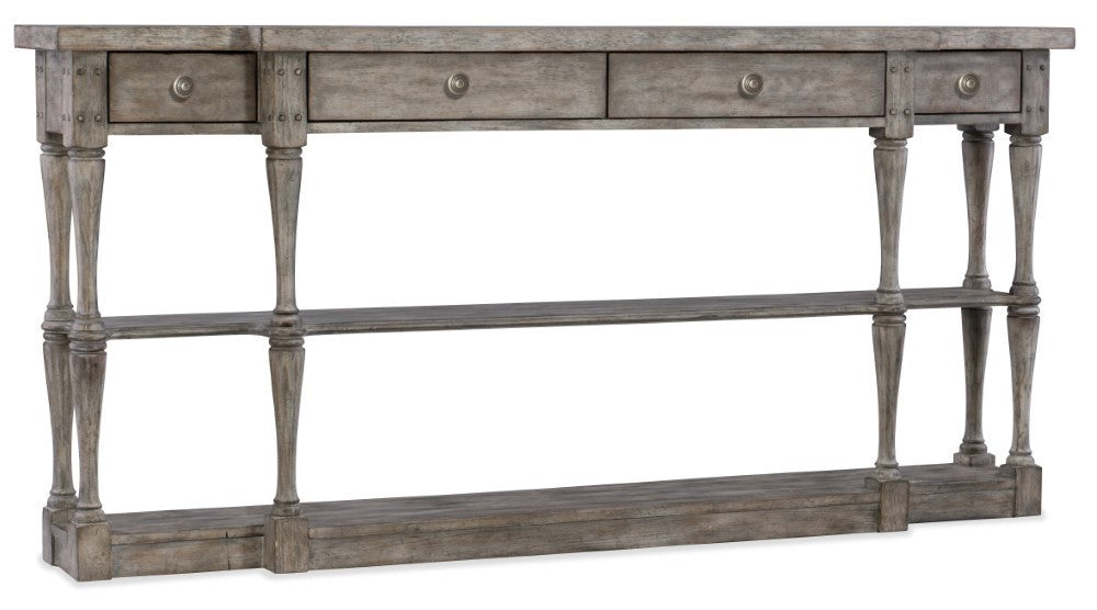 Hooker Furniture - Sanctuary Four-Drawer Console - 5620-85001-LTGY veiw 1