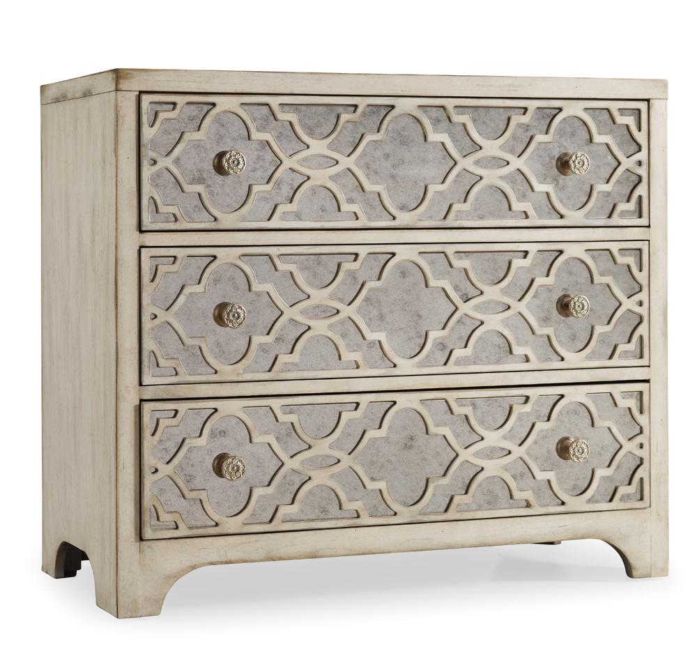Hooker Furniture - Sanctuary Fretwork Chest-Pearl Essence - 3023-85001 veiw 1