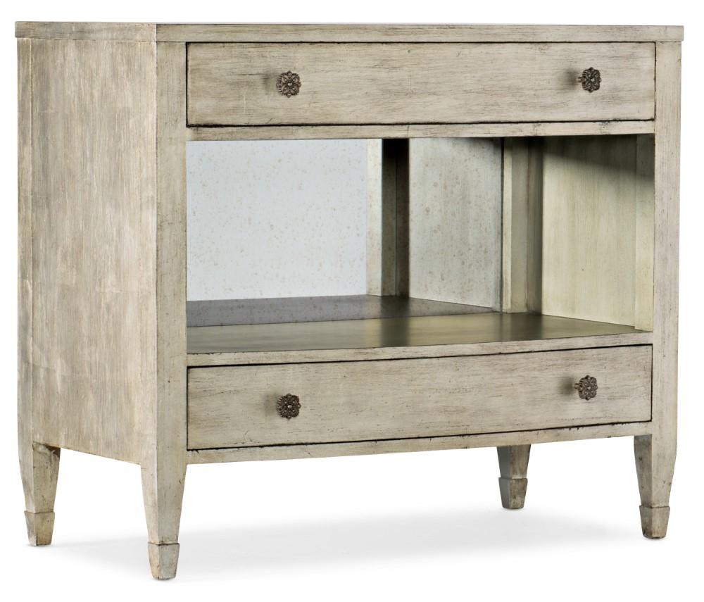 Hooker Furniture - Sanctuary Gemme Two Drawer Nightstand - 5875-90015-95 veiw 1