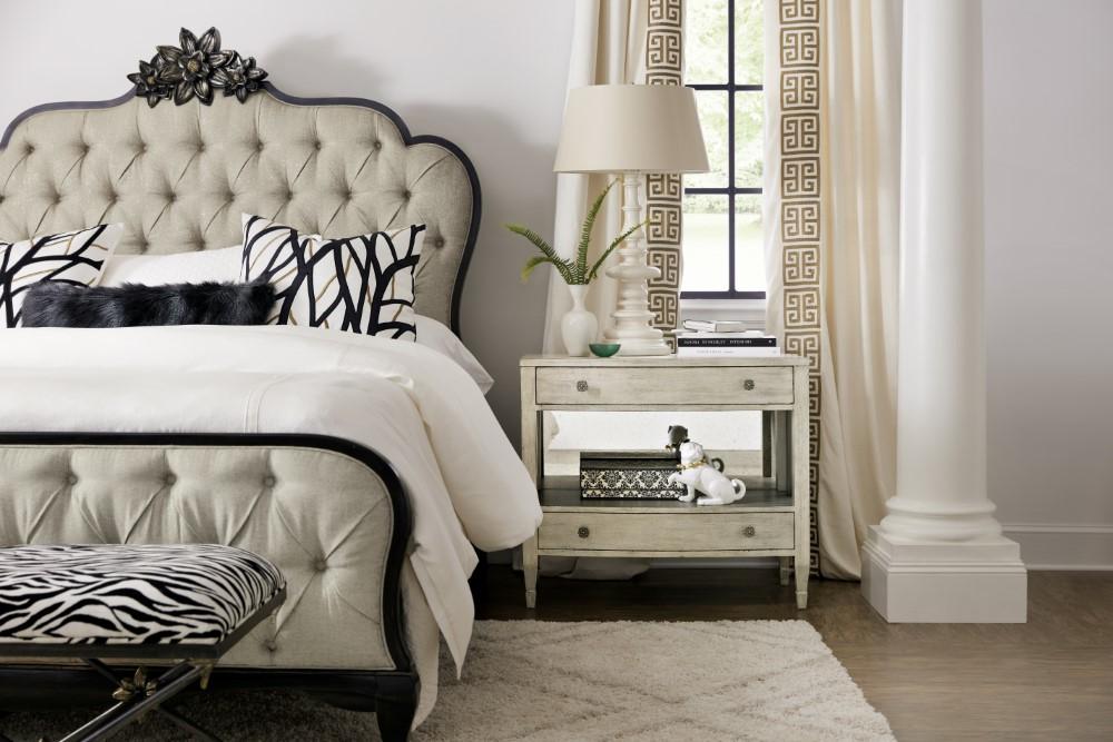 Hooker Furniture - Sanctuary Gemme Two Drawer Nightstand - 5875-90015-95 veiw 3