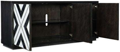 Hooker Furniture - Sanctuary Noir Et Blanc Entertainment Console - 5875-55480-00 veiw 2