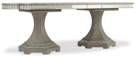 Hooker Furniture - Sanctuary Rectangle Dining Table w/2-20in leaves - 5603-75200-LTBR veiw 1