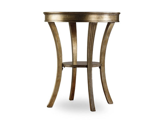 Hooker Furniture - Sanctuary Round Mirrored Accent Table - Visage - 3014-50001 veiw 1