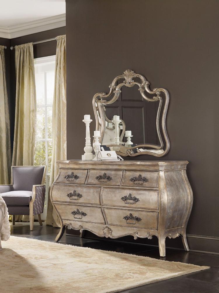 Hooker Furniture - Sanctuary Shaped Mirror - 5413-90009 veiw 2