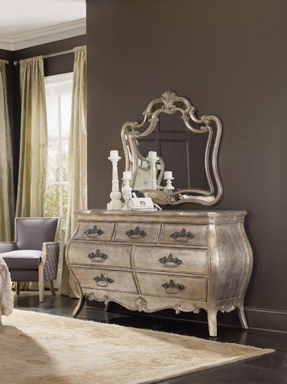 Hooker Furniture - Sanctuary Shaped Mirror - 5413-90009 veiw 2