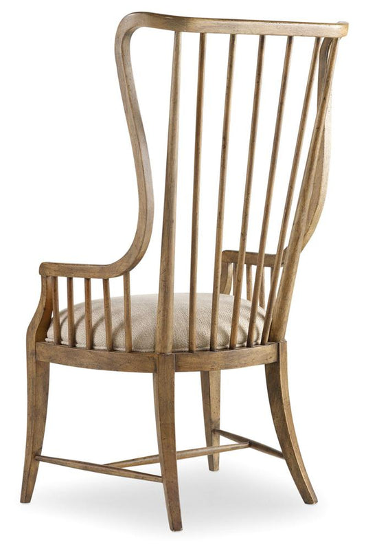 Hooker Furniture - Sanctuary Tall Spindle Arm Chair - 5401-75400 veiw 2