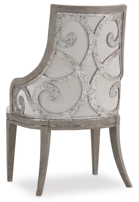 Hooker Furniture - Sanctuary Upholstered Arm Chair - 5603-75400-LTBR veiw 2