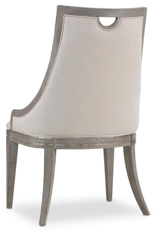 Hooker Furniture - Sanctuary Upholstered Side Chair - 5603-75410-LTBR veiw 2
