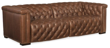Hooker Furniture - Savion 1.5 LAF/RAF 2 over 2 Sofa w/ Power Recliner & Power Headrest - SS434-1.5RL-P-PH-089 veiw 1