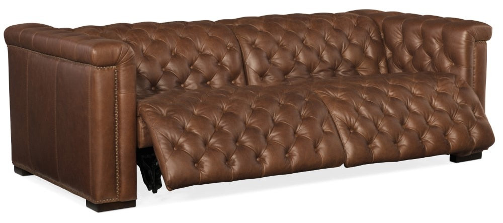 Hooker Furniture - Savion 1.5 LAF/RAF 2 over 2 Sofa w/ Power Recliner & Power Headrest - SS434-1.5RL-P-PH-089 veiw 3