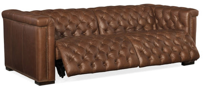 Hooker Furniture - Savion 1.5 LAF/RAF 2 over 2 Sofa w/ Power Recliner & Power Headrest - SS434-1.5RL-P-PH-089 veiw 3
