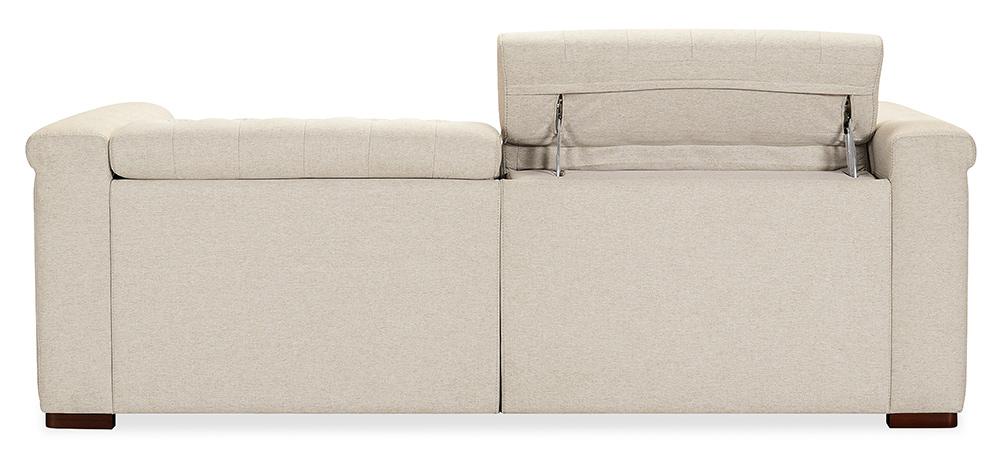 Hooker Furniture - Savion Deux Sofa with Power Recliners and Power Headrests in Beige - SS435-RLPPH-414 veiw 3