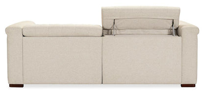 Hooker Furniture - Savion Deux Sofa with Power Recliners and Power Headrests in Beige - SS435-RLPPH-414 veiw 3
