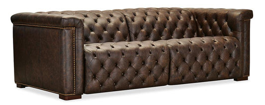 Hooker Furniture - Savion Deux Sofa with Power Recliners and Power Headrests in Brown - SS435-RLPPH-089 veiw 2