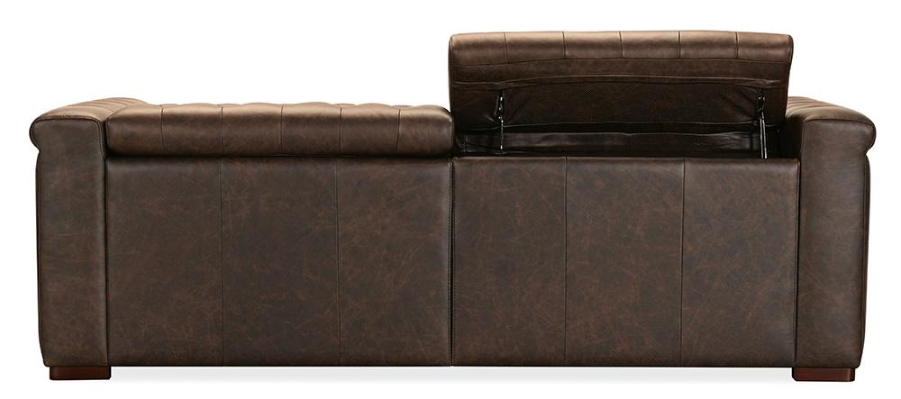 Hooker Furniture - Savion Deux Sofa with Power Recliners and Power Headrests in Brown - SS435-RLPPH-089 veiw 3