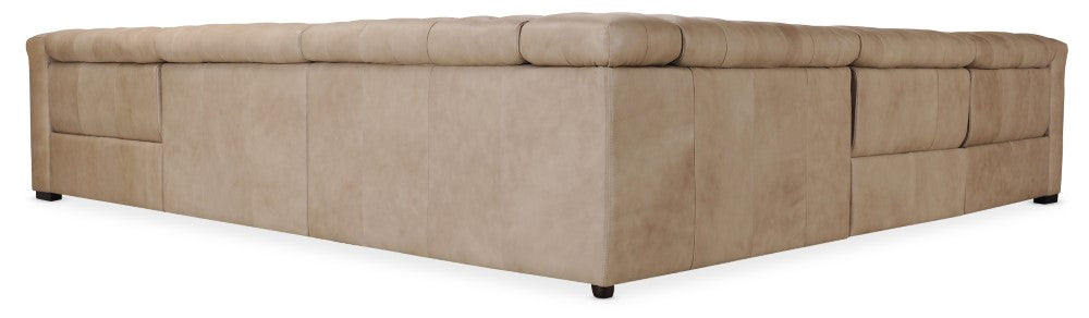 Hooker Furniture - Savion Grandier 5-Piece Power Headrest Sectional w/2 Power Recliners - SS434-G5PS-082 veiw 2