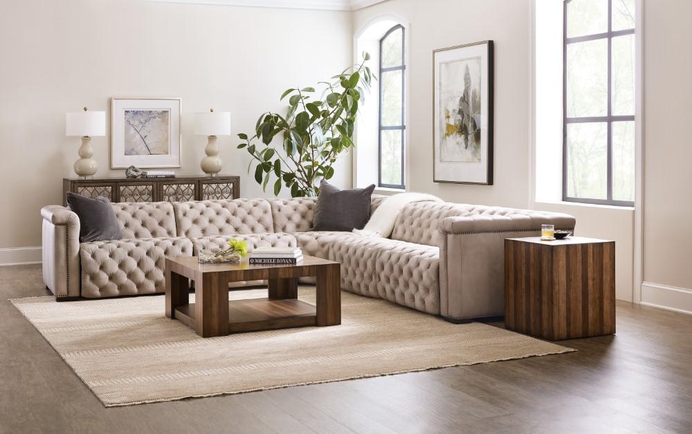 Hooker Furniture - Savion Grandier 5-Piece Power Headrest Sectional w/2 Power Recliners - SS434-G5PS-082 veiw 7