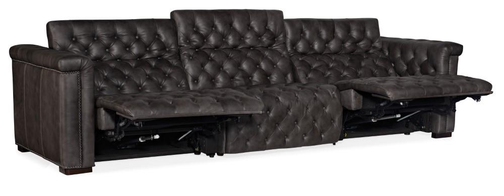 Hooker Furniture - Savion Grandier Sofa w/Power Recline & Power Headrest - SS434-GP3-096 veiw 4